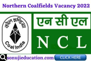 Northern Coalfields vacancy 2022