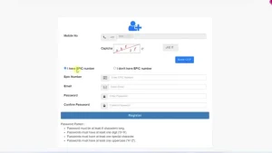 NVSP account Register