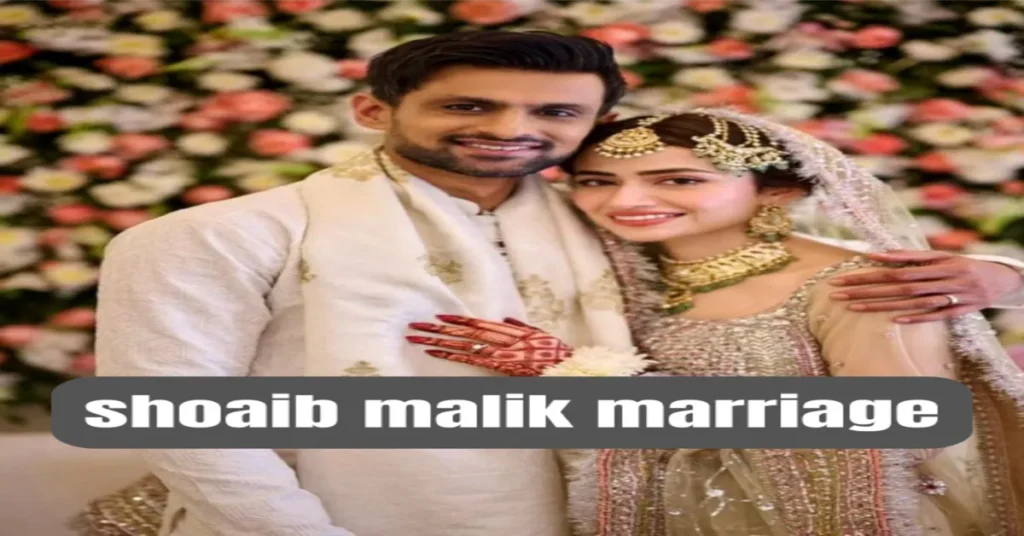 Shoaib Malik Marriage