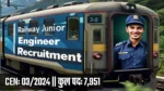 Railway RRB Junior Engineer JE Online Form 2024