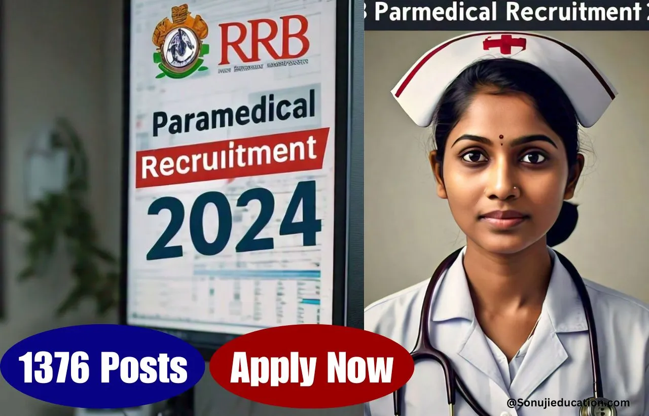 RRB Paramedical Recruitment 2024