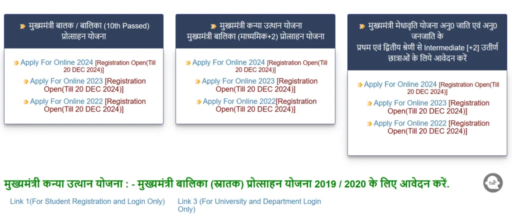 Mukhyamantri Kanya Utthan Yojana