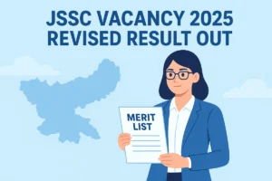 JSSC Teachers Revised Result 2025
