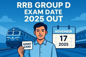 RRB Railway Group D Exam Date 2025