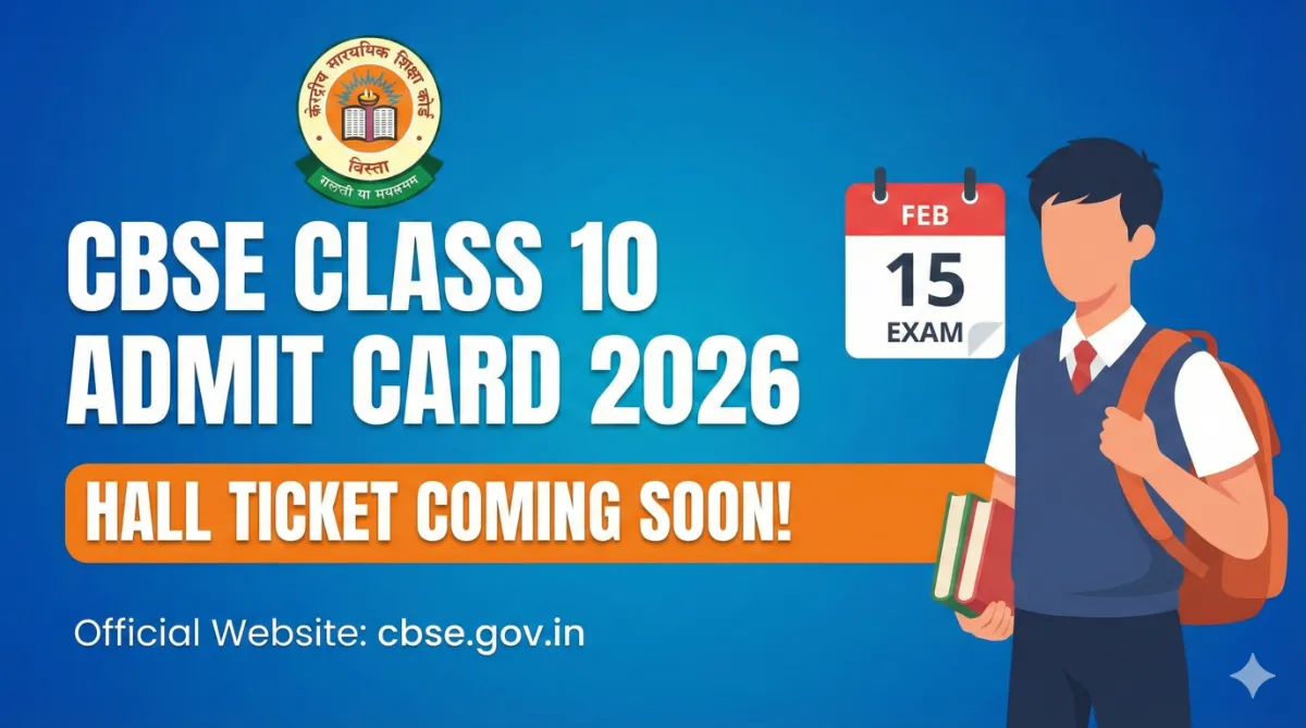 CBSE Class 10 Admit Card 2026