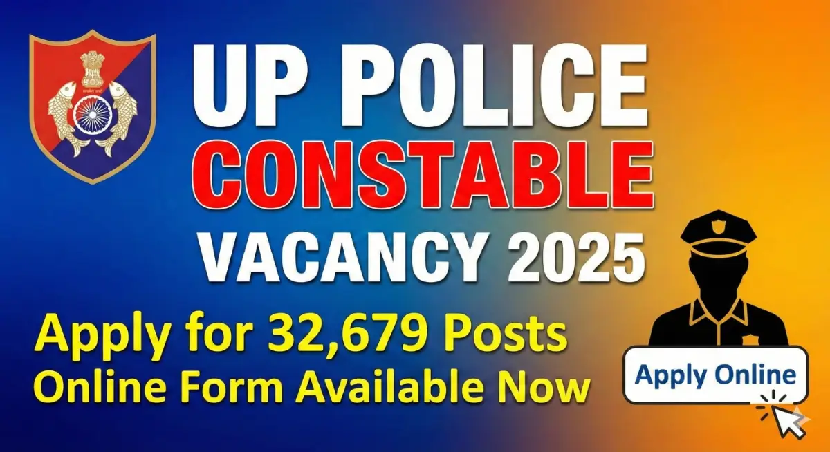 UP Police Constable Vacancy 2025 Online Form[Edit Form]Apply for 32,679 ...