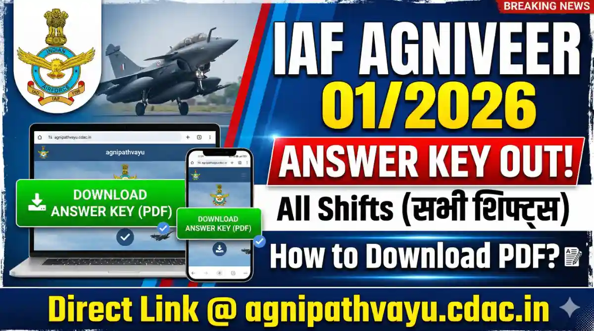 Indian Airforce Agniveer Answer Key 2026