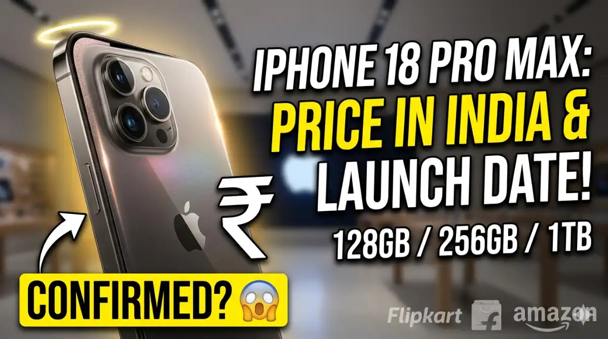 iPhone 18 Pro Max Price in India