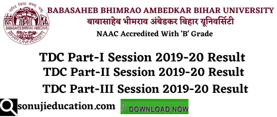 BRABU TDC Part 1 result 2021