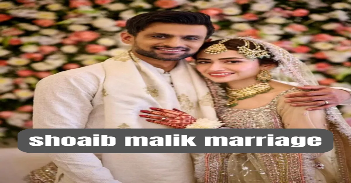Shoaib Malik Marriage