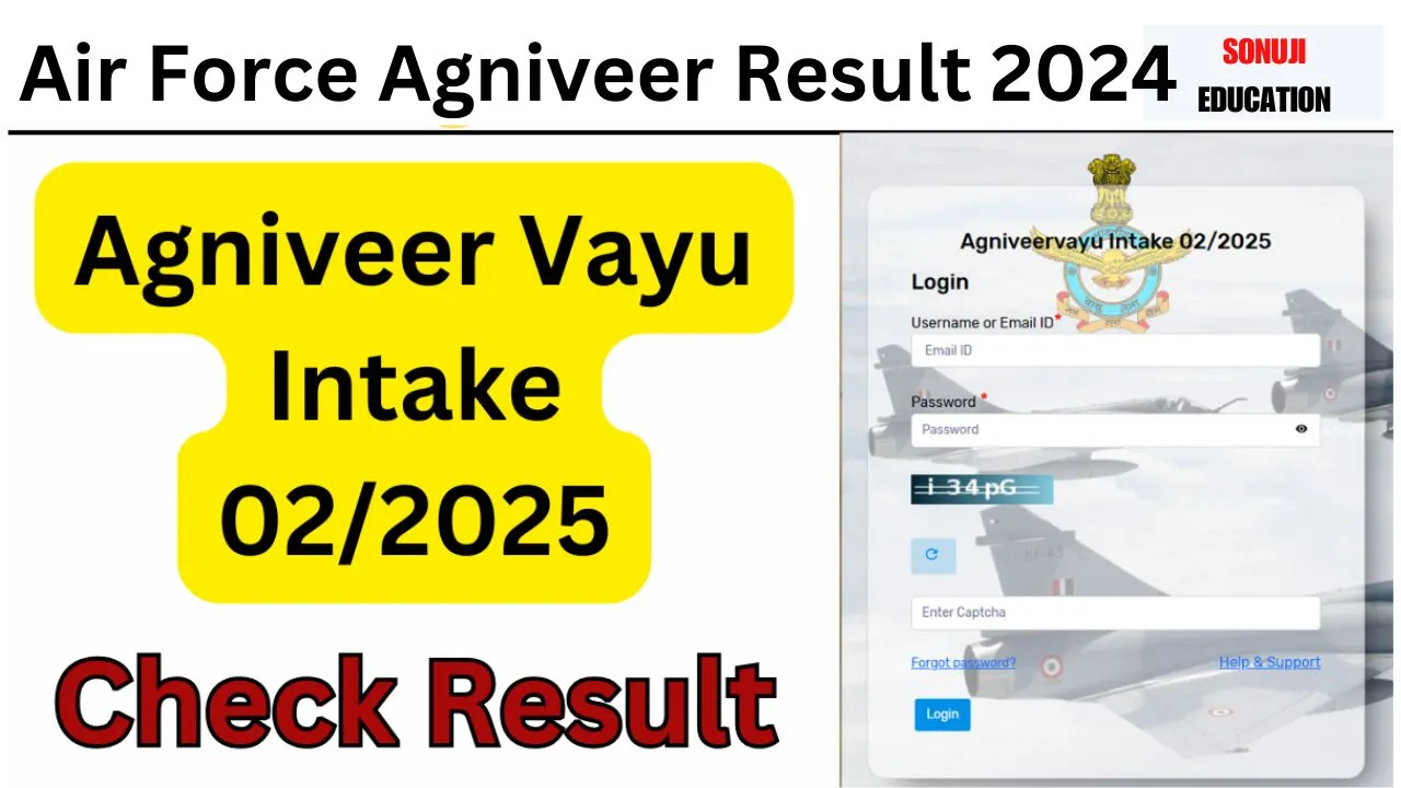 Air Force Agniveer Result 2024 Check