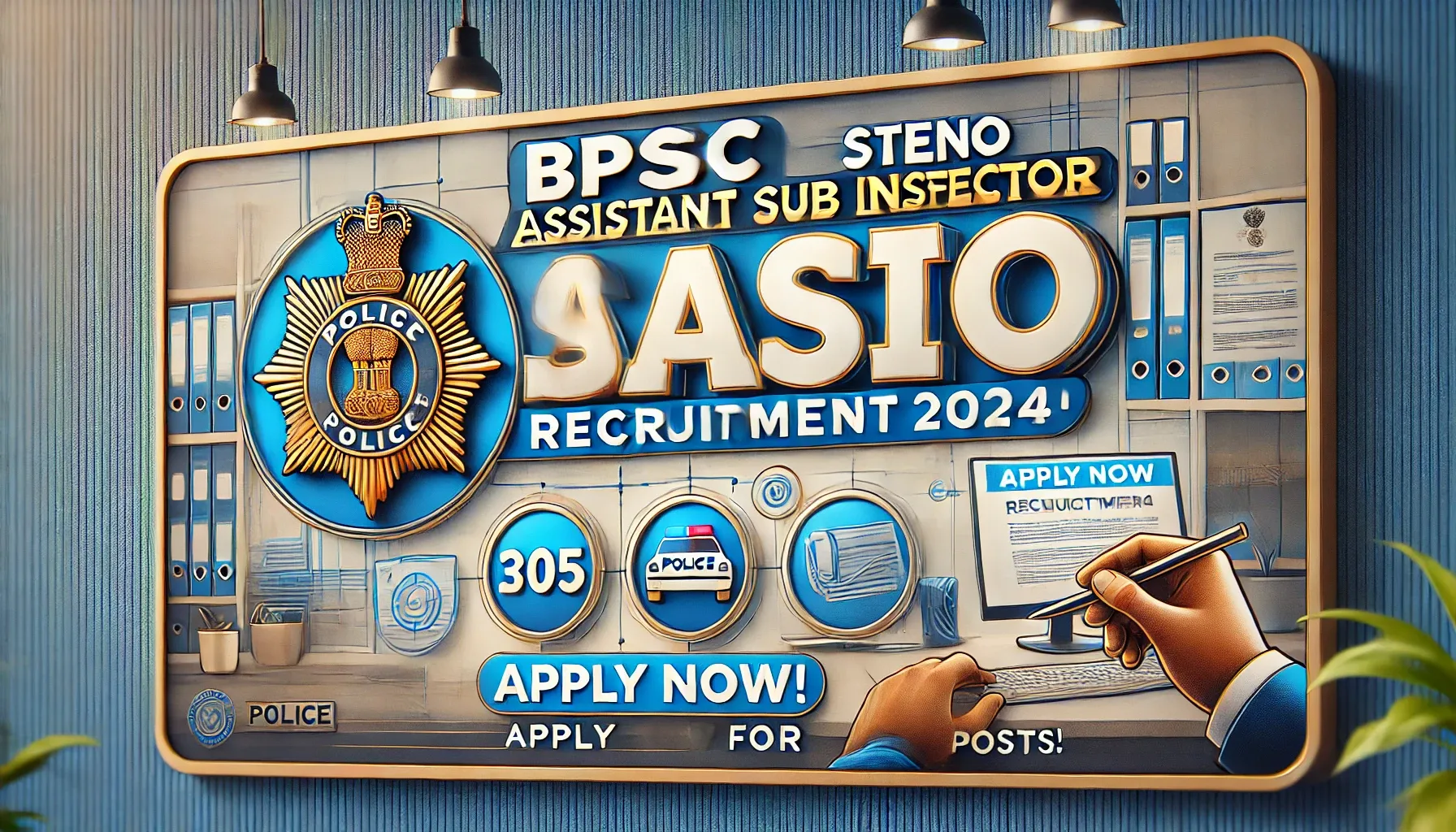 Bihar ASI Steno Vacancy 2024 Notification