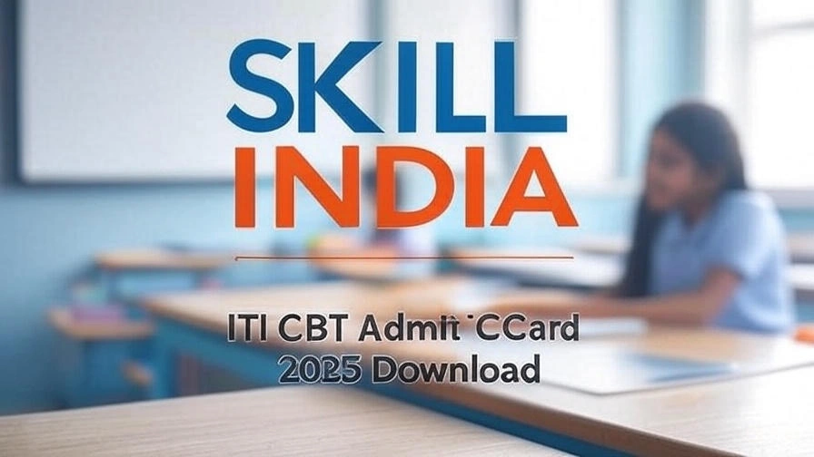 ITI CBT Exam Admit Card
