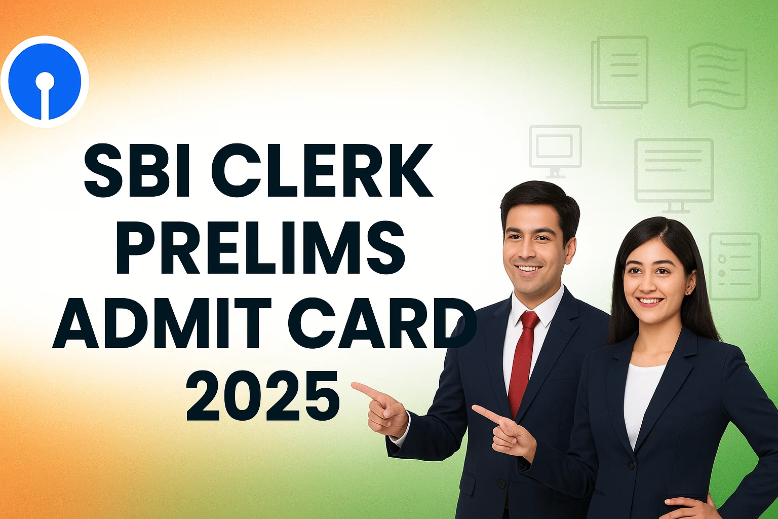 SBI Clerk Prelims Admit Card 2025