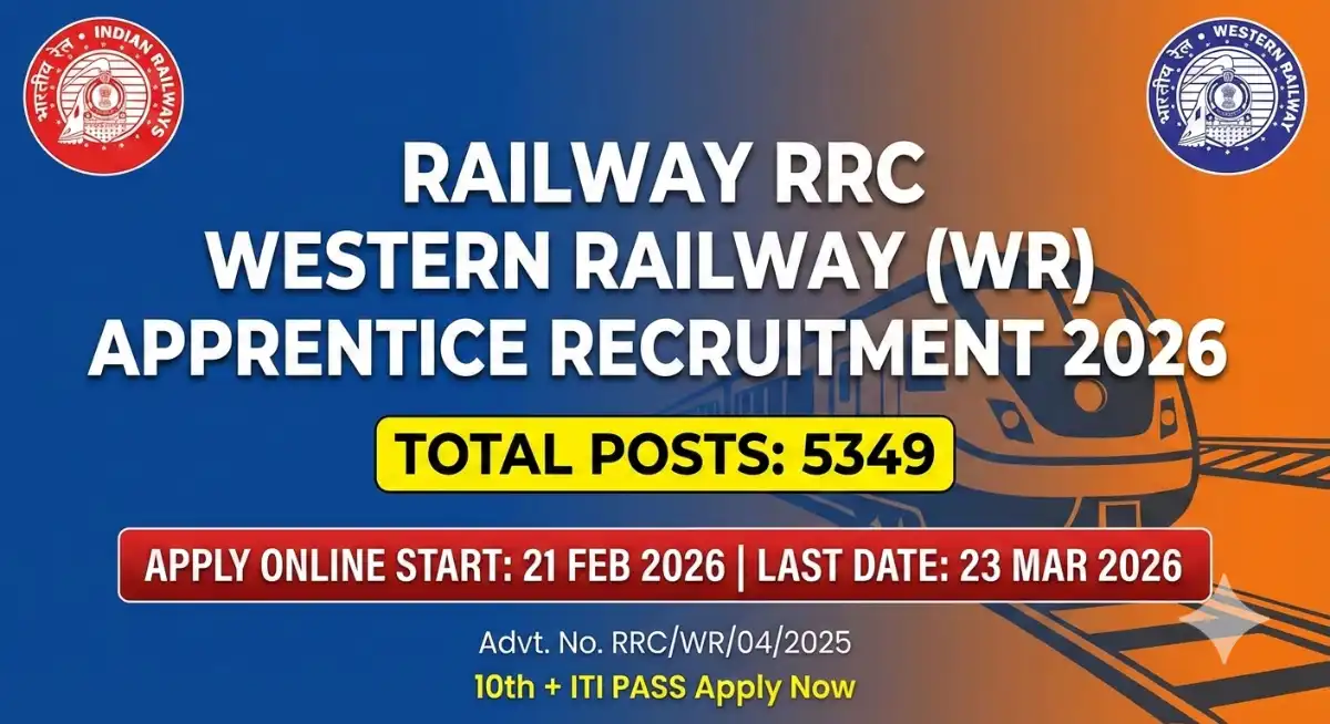 Railway RRC WR Apprentice Vacancy 2026